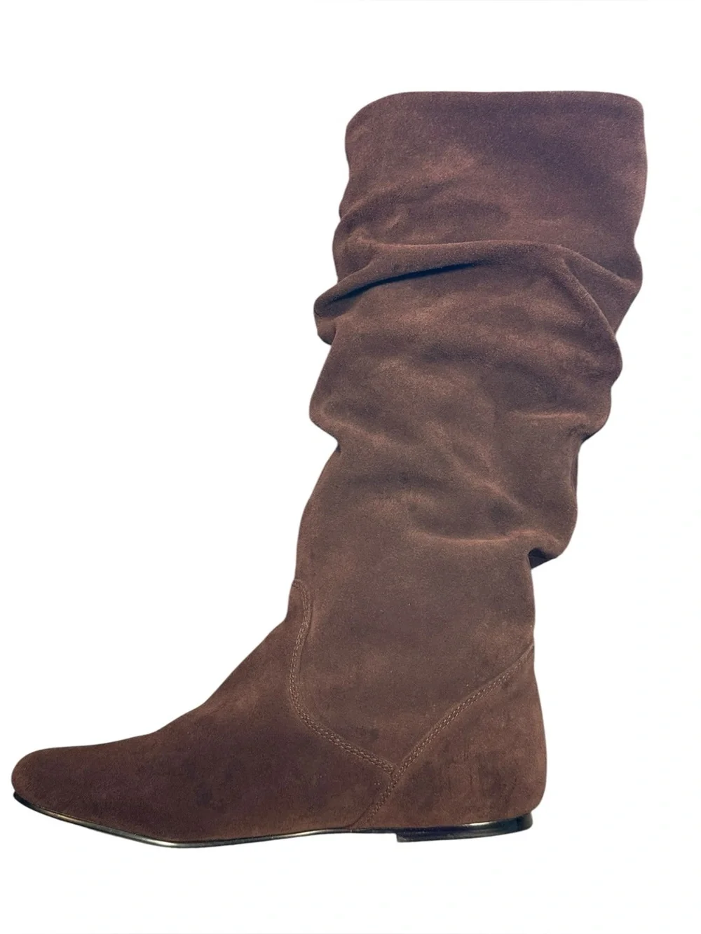 Steve Madden Slouchy Brown Suede Boots Size 8
